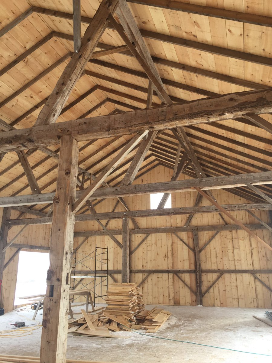 Alstructural's tweet image. Anther old barn renewed and on its way for a new beginning I love these types of projects fun fun fun