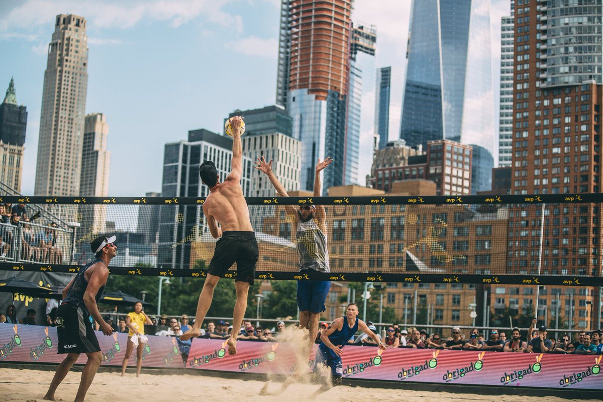 The <a href="/avpbeach/">AVP</a> Tour returns to the Big Apple for the #AVPGoldSeries // NYC Open in exactly 4 months. Be sure to secure your tickets as the Gold Series events sell out fast! 👉🏼 avp.news/0lsGqY