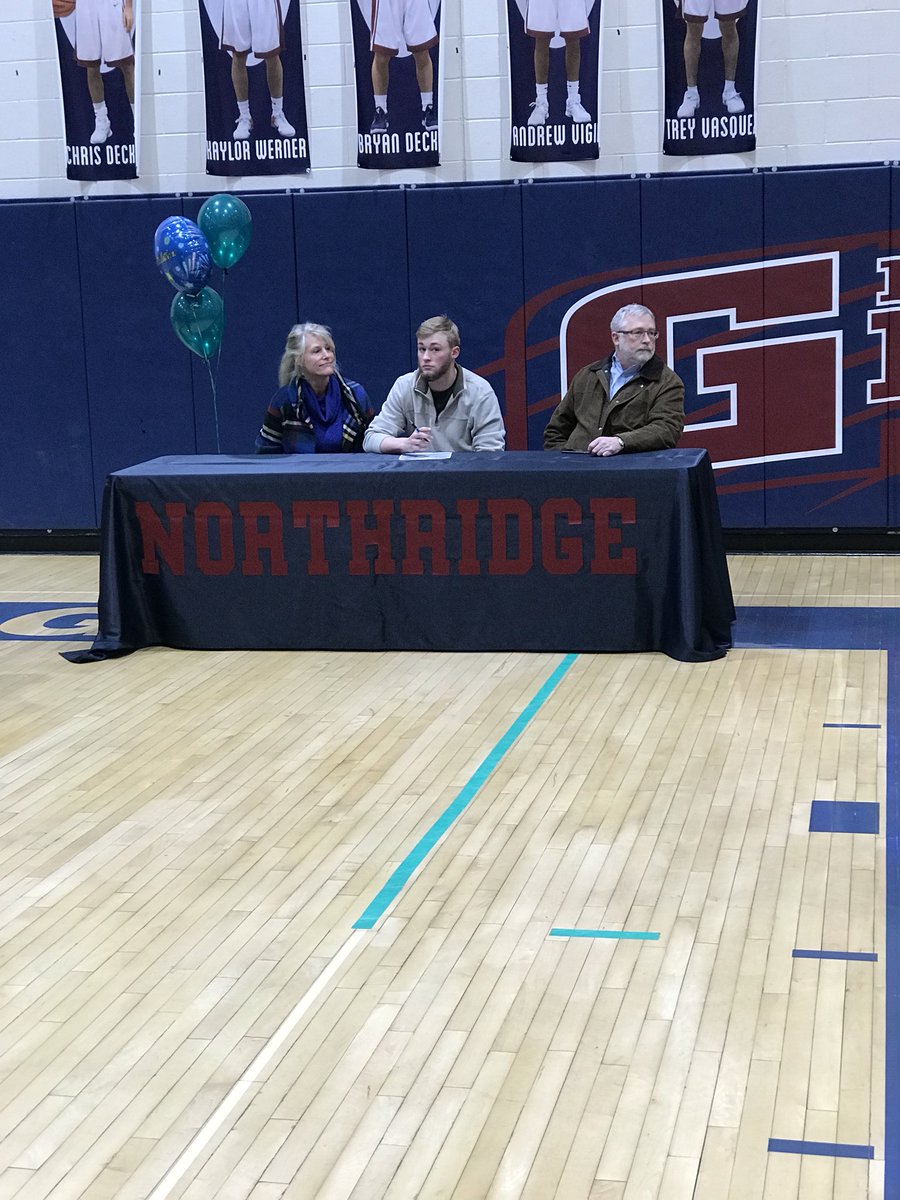 Congratulations to our three Grizzly football seniors who signed to play college sports today. We are all proud of you.
