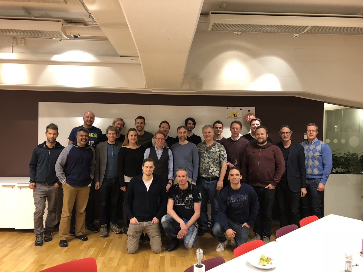 Sharat_Chander's tweet photo. Some of the real #Java heroes at @oracle.
“Java first, Java always.”
#Stockholm 
#developersmatter
#communitymatters
#CutWoodCarryWater https://t.co/xOozrYoj46