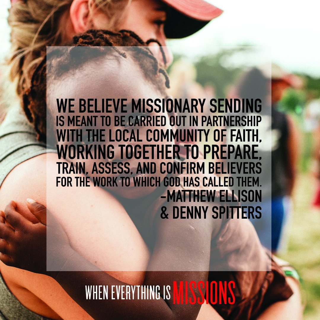 WEIMissions's tweet photo. We believe #missionary sending is meant to be carried out in partnership with the local community of faith, working together to prepare, train, assess, and confirm believers for the work to which God has called them. Matthew Ellison & @DennySpitters @WEIMissions #weimbook https://t.co/t6bRPwYZWh