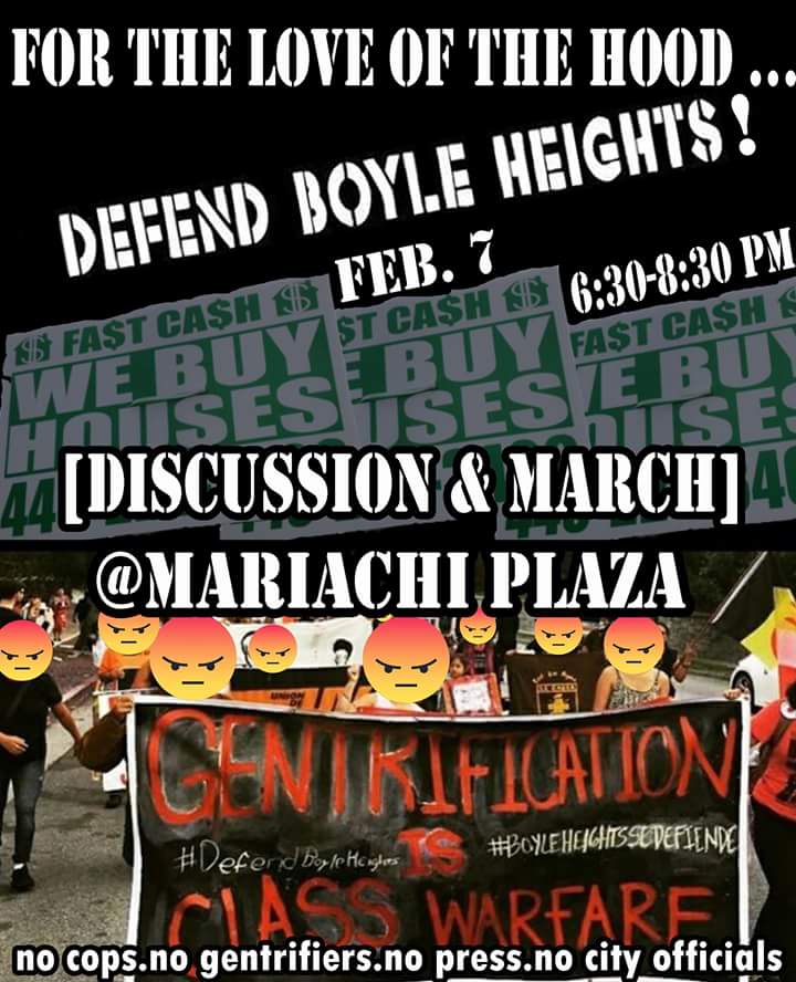 This is happening today!! 6:30 #MariachiPlaza in #BoyleHeights
