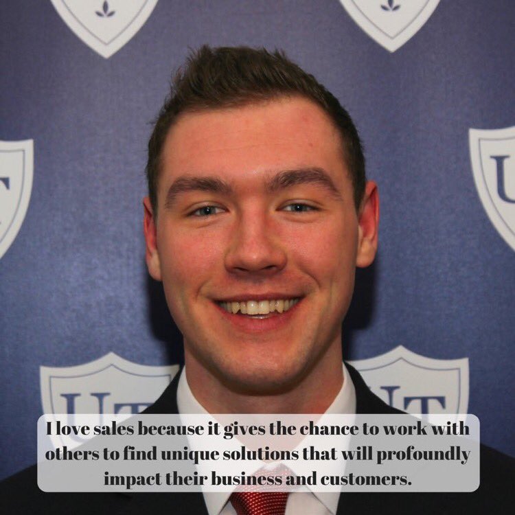 UToledoESSPS's tweet photo. Today for #WhySalesWednesday we hear from our senior Sales Ambassador @Pat_Ryan_ ! https://t.co/TdeC10cwOI