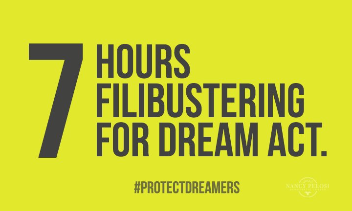PelosiPress's tweet photo. Are you watching this? Because if not, you should be. #GoNancyGo #DREAMActNow https://t.co/nPnCQJawxS