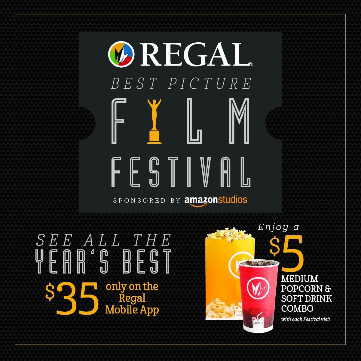 Regal on Twitter "See all 9 Academy Awardnominated Best Picture films