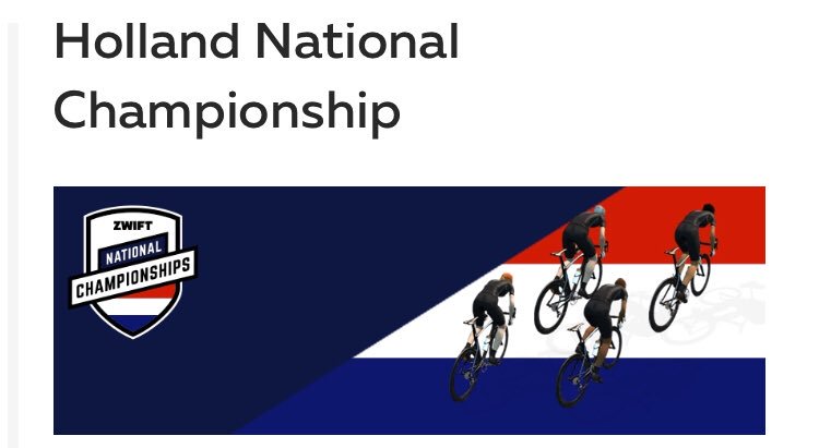 lvanbon's tweet photo. NK Zwift. 
Check it out. 
Graag RT

https://t.co/1iWwTjOqx1 https://t.co/39mfqUa0lv