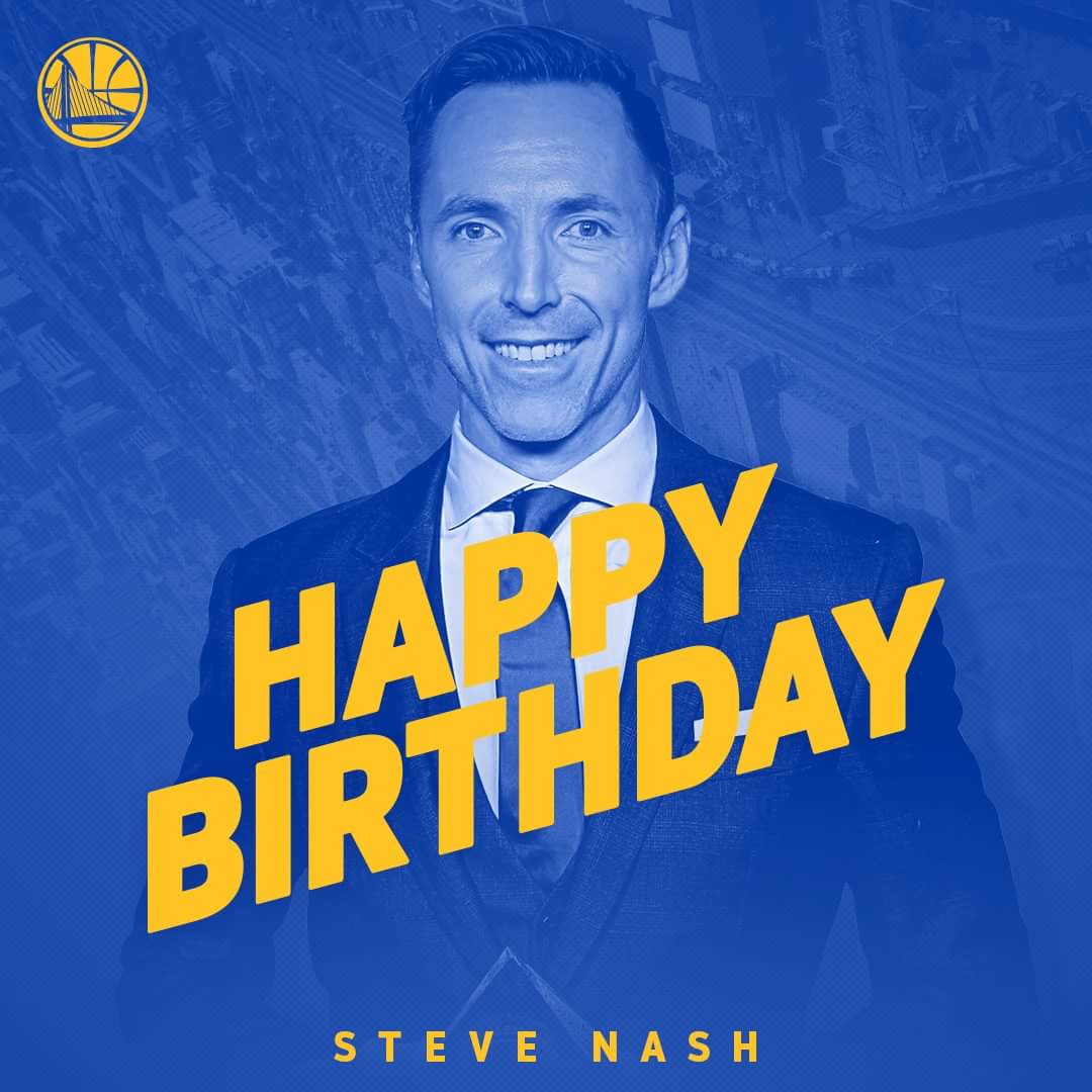 Happy Birthday Steve Nash.. 