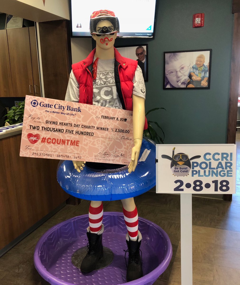 CCRIShannon's tweet photo. Thank you @GateCityBank for helping @CCRIMoorhead #GiveTheJoy to the great folks we support on #GivingHeartsDay! #impactinglives https://t.co/RDsGklePZV
