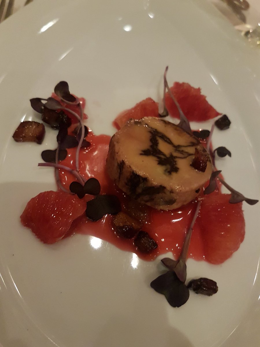 chefshonah's tweet photo. Amazing @BertaGrappa #dinnerpairing @EaglesNestGolf by the #lagorestaurant team. #venison #foiegras #chamomile infused #gnocchi #mmmgood https://t.co/KyM5nJlWRW