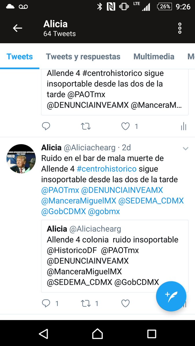 Aliciachearg's tweet photo. @NTelevisa_com @AztecaNoticias @Excelsior @Reforma @reformanacional @lajornadaonline @revistaproceso llevamos denunciando ruido en los bares de Allende 4 centro histórico y nadie nos hace caso espero pueda contar con su Rt y apoyo https://t.co/pxseXBmrRK
