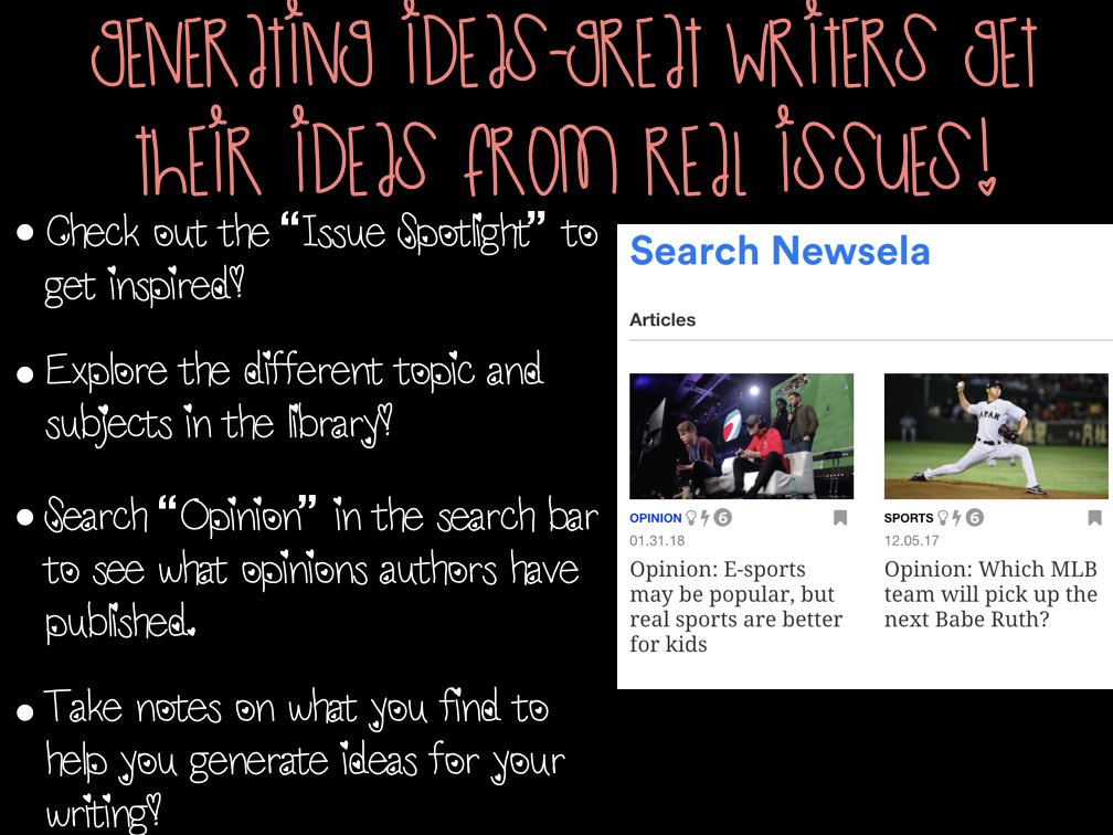 alexa_beechler's tweet image. Room 22 #4thgrade rocked their #generatingideas for their #opinion #writing piece using @Newsela