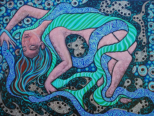 ArkArtsCouncil's tweet photo. Happy #WorksOfArtWednesday! Today's piece is titled "Surrender to Mystery" by Cheryl Moore of Elaine. Cheryl is a member of our Arkansas Artist Registry. Check out more of her work: https://t.co/ISlv5lZmQv. #AuthenticArkansas https://t.co/kjhQiCaM5q