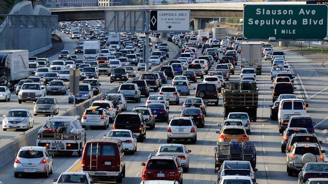 Bail_HotlineCA's tweet photo. @USATODAY just reported that Los Angeles, California has the #1 worst traffic congestion in the country...again?! 😑 #traffic #California #DTLA https://t.co/lBuJ7j1l3k
