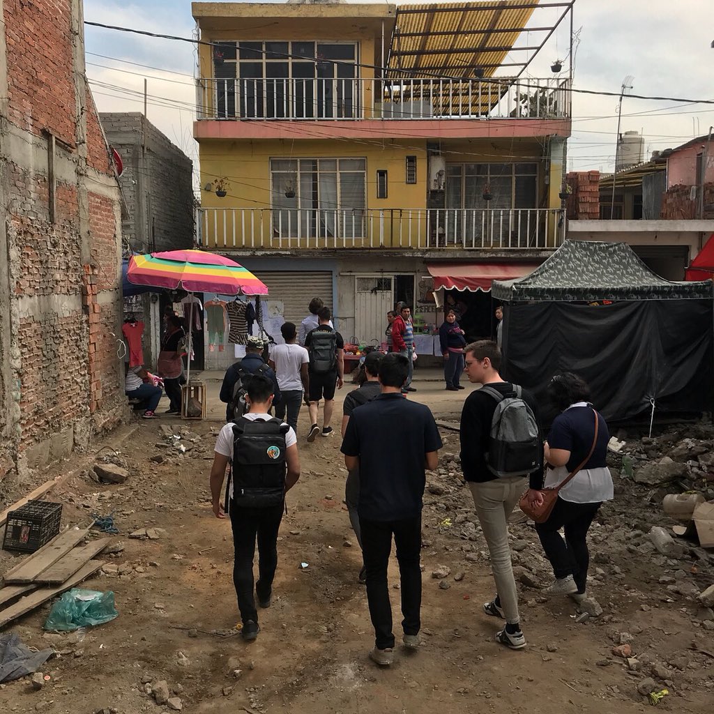 EisenschmidtA's tweet photo. Observing the reconstruction of San Gregorio #MexicoCity after the recent earthquake. Thanks to the local community and William Brinkman for a fantastic tour. #VCStudio #ArchitecturalUrbanim #LearningfromMexicoCity https://t.co/nO8ngCqPiX