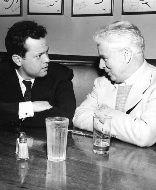 #OrsonWelles &amp; #CharlesChaplin