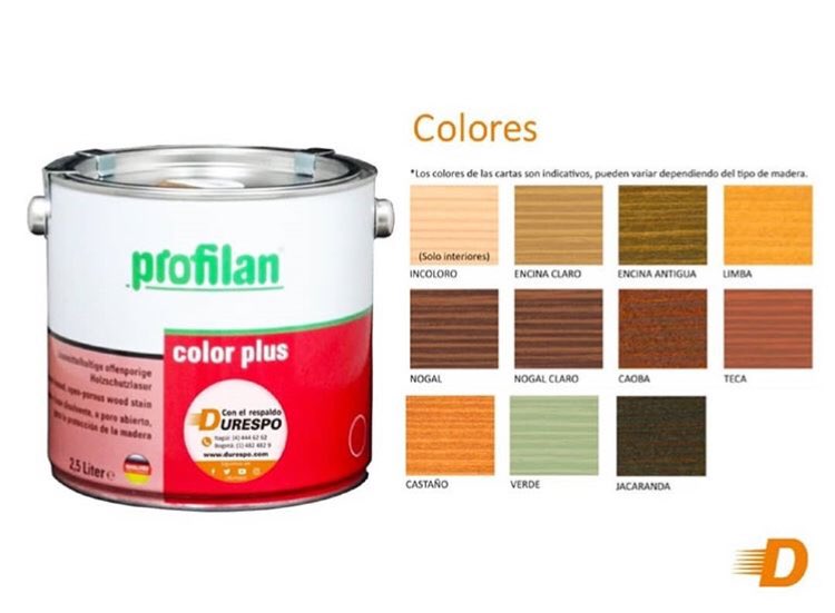 Durespo's tweet photo. #Profilan es el verdadero producto hecho en Alemania. Fácil aplicación, estabilidad y variedad en colores, resalta la veta de la #madera y no genera película. https://t.co/NYct6bdlGG