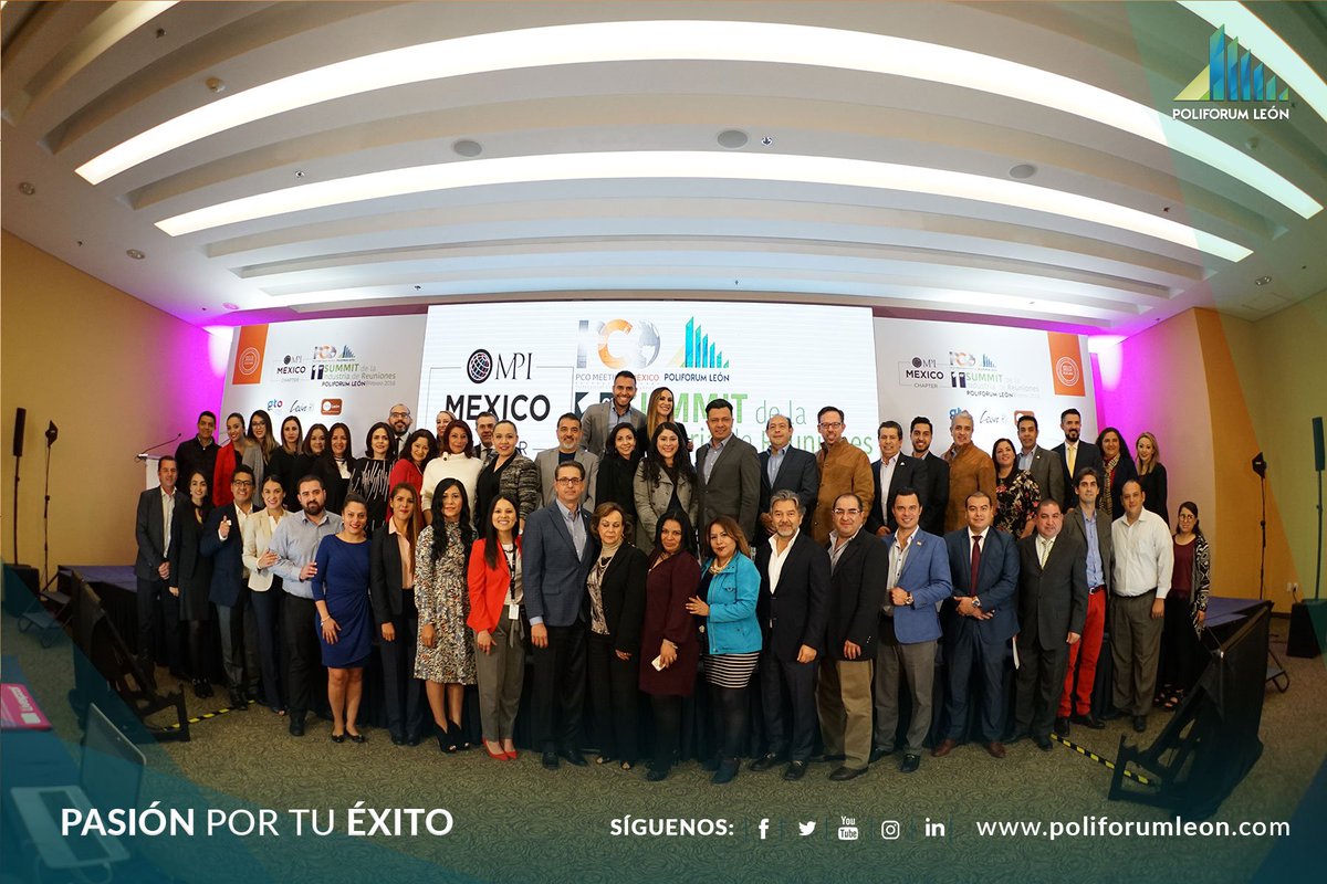 Llega a su fin la primera Cumbre de la Industria de Turismo de Reuniones, que se realizó en Poliforum León este 6 y 7 de febrero.

En este importante evento Poliforum recibió el Sello PCO Meetings México.