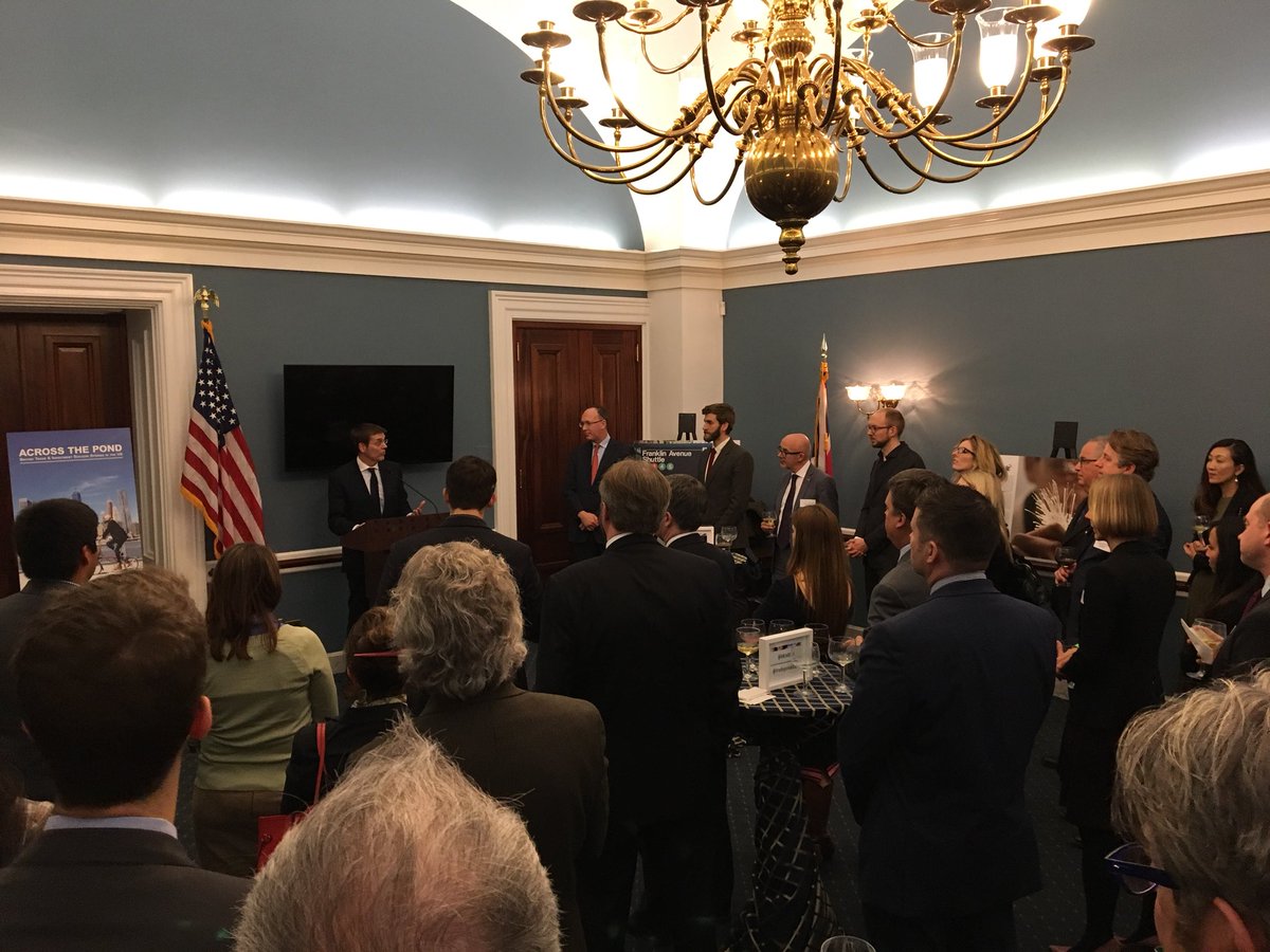 #acrossthepond Britsh Trade and Investment Success Stories in the US has officially been launched. Congrats!