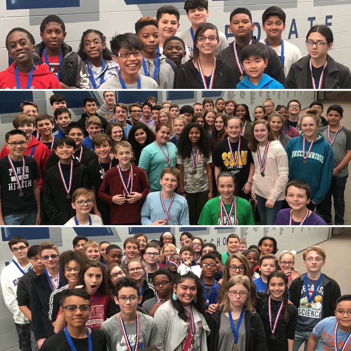 Congrats to our Advanced Band students who earned medals at the KISD Solo and Ensemble contest! 🏅⭐️⭐️💙💛 #BuildingSuperCUBs <a href="/klebbandKISD/">Kleb Band</a>