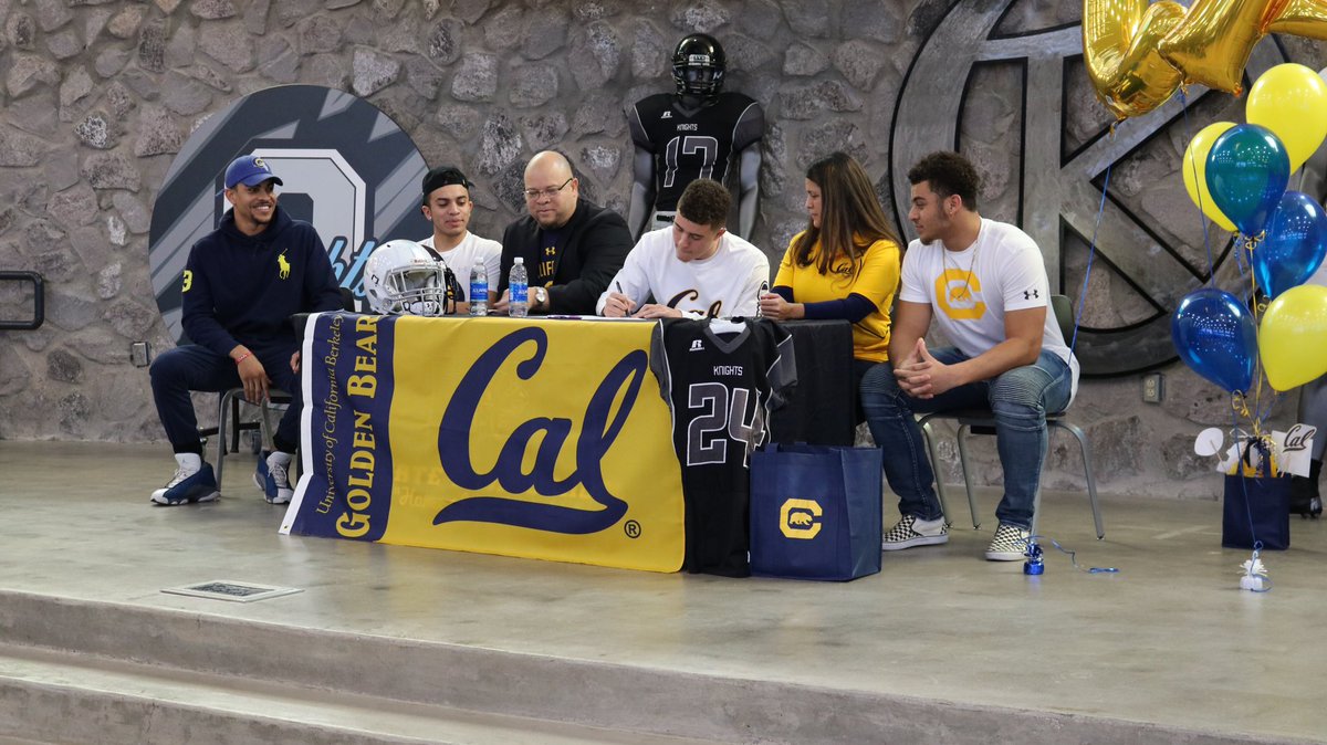 OrganMountainHS's tweet photo. Congratulations to Monroe Young for signing with the University of California, Berkeley. https://t.co/B5DG7lpAVY