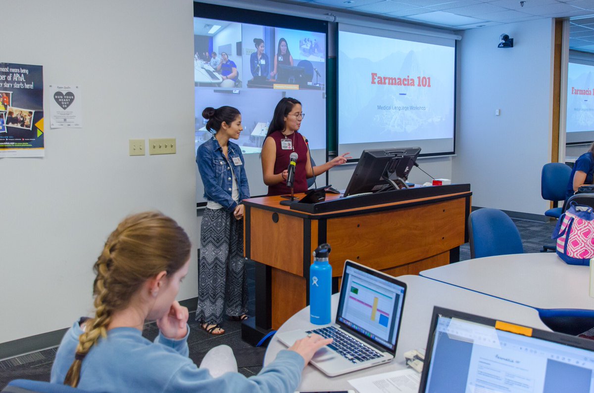 UFAPhAASP's tweet photo. Thanks to all who attended the Medical Language Workshop today! We hope you all enjoyed practicing Spanish and Creole! #IPSF #IHOT https://t.co/Pc2E8d5F04