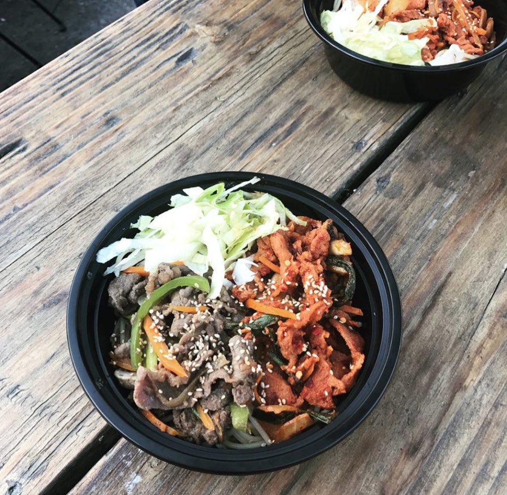 bistro_planet's tweet photo. It's #WhyCookWednesday in #SanFrancisco! @CookSooTruck is coming to cook you up amazing gourmet #Korean Noodle bowls for dinner! Order ahead on our app at @lakewood_sf from 5-8pm tonight and use the code 'HUNGRY3' to save $5! https://t.co/zSsxrci9EV https://t.co/964ii0aCMT