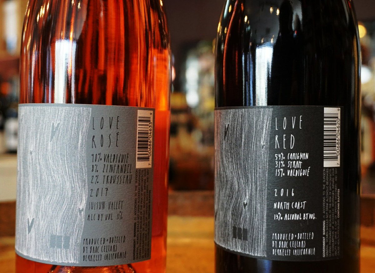 Sharing some love this valentine's day from @BrocCellars #wine #denver #discoverthejoy