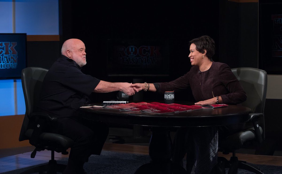 Watch the Rock Newman Show tonight at 8PM.