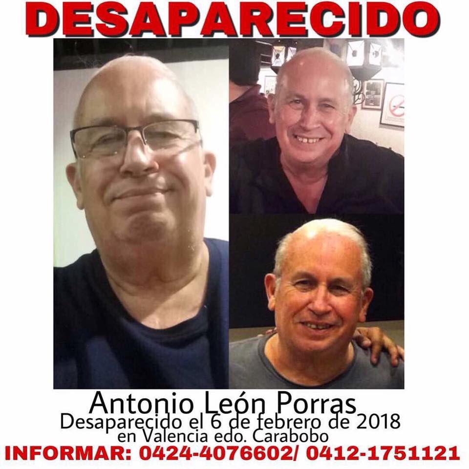 Ayuda! Mi primo está desaparecido. Encontraron su auto abandonado. <a href="/RodriguezGladys/">Gladys Rodríguez</a>