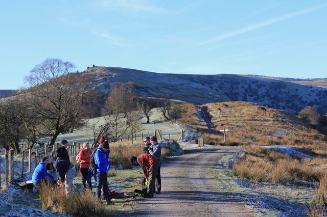 DartmouthBRNC's tweet photo. A group of 17 students from a variety of ships and establishments are in the Brecon Beacons as part of their Junior Officers Leadership Course #JOLC2 delivered by the #RNLA. #leadership
#ChallengingActivities https://t.co/ysKHdVSMcr