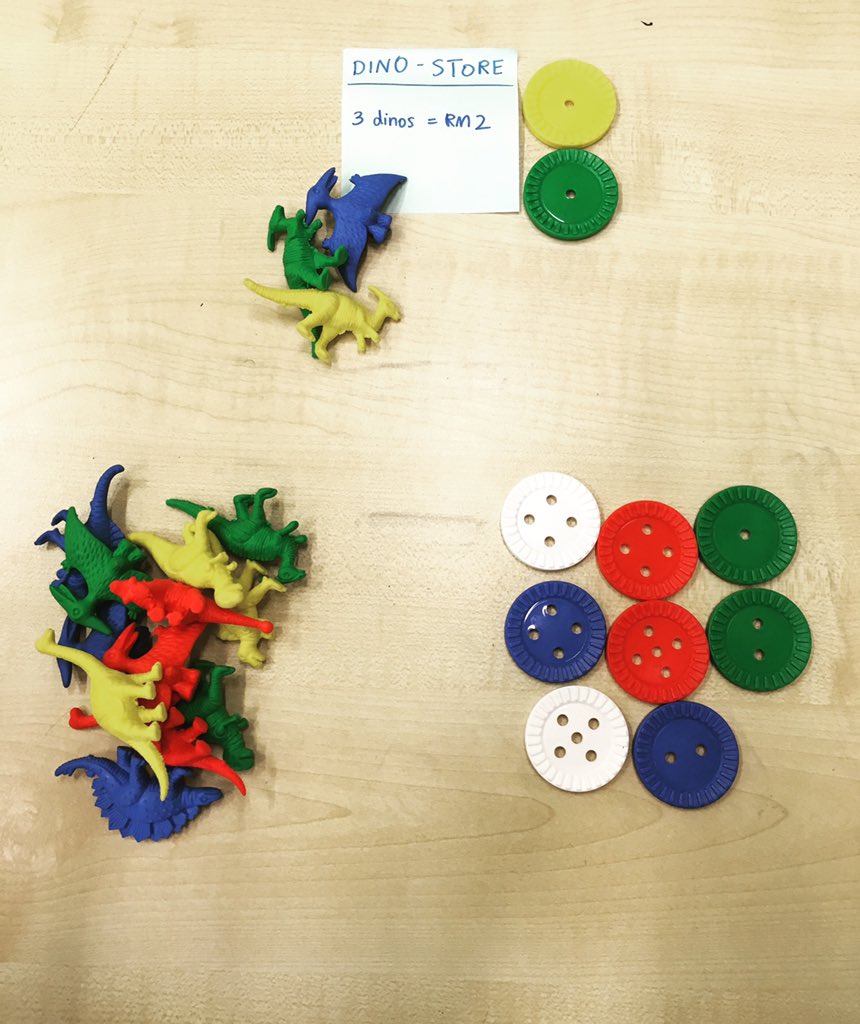 nameeta_rajwani's tweet image. R visited the Dino-Store to practice multiplication and to solve word problems 

#multisensoryteaching 
#SPLD
#sopunnyithurts
#lifeatHIS