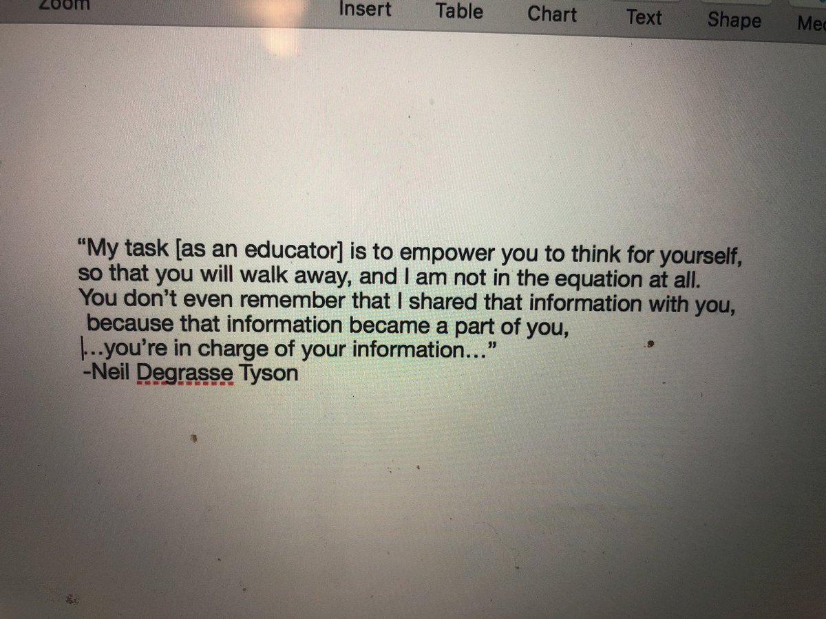 angardner06's tweet photo. #RossVisions #RLIsidebyside Watching StarTalk and reflecting on having an #InnovatorsMindset, empowering students so that they own the skills and knowledge gained in our classrooms, so they can engage meaningfully as global citizens and #LeadwithLanguages https://t.co/ZES1IJkQhx