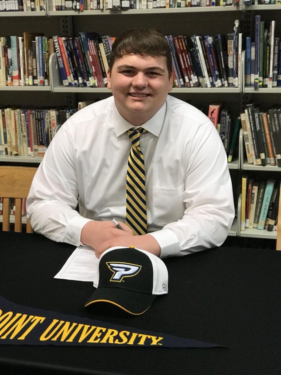 TorbertGavin's tweet photo. Blessed to be able to say I am commited to @PointFootball !! Thank you to everybody who helped me along this process! https://t.co/gmJWrd37em