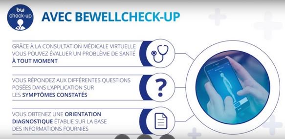 schint1's tweet photo. Pour les assureurs, BewellCheck-up®, le service de consultation médicale virtuelle développé par BewellConnect®, permet, grâce à l’IA, d’évaluer un problème de santé, de mesurer le degré de gravité et d’apporter une orientation de diagnostic avant de réaliser une téléconsultation https://t.co/eXKhtBIcwU