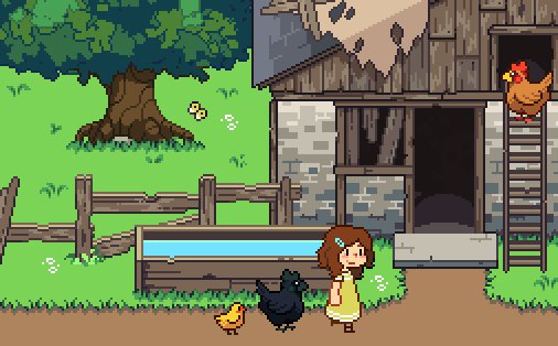 dale_the_cooper's tweet photo. My first #pixel_dailies!😊Enjoy a break in nature.#countryside
#pixelart #gamedev #indiegame #indiedev @Pixel_Dailies @CountryHomeGame by #MakeGoodGames https://t.co/XaEQyCqPtY