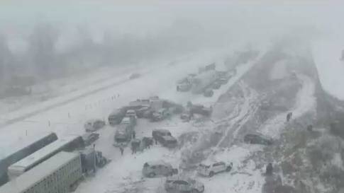 Drive for conditions.  Watch: 70 Cars Wreck in 14 weather.com/news/weather/v…