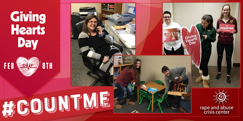 We counted on 288 community champions who volunteered 11,251 hours in 2017! #GivingHearts18 #countme