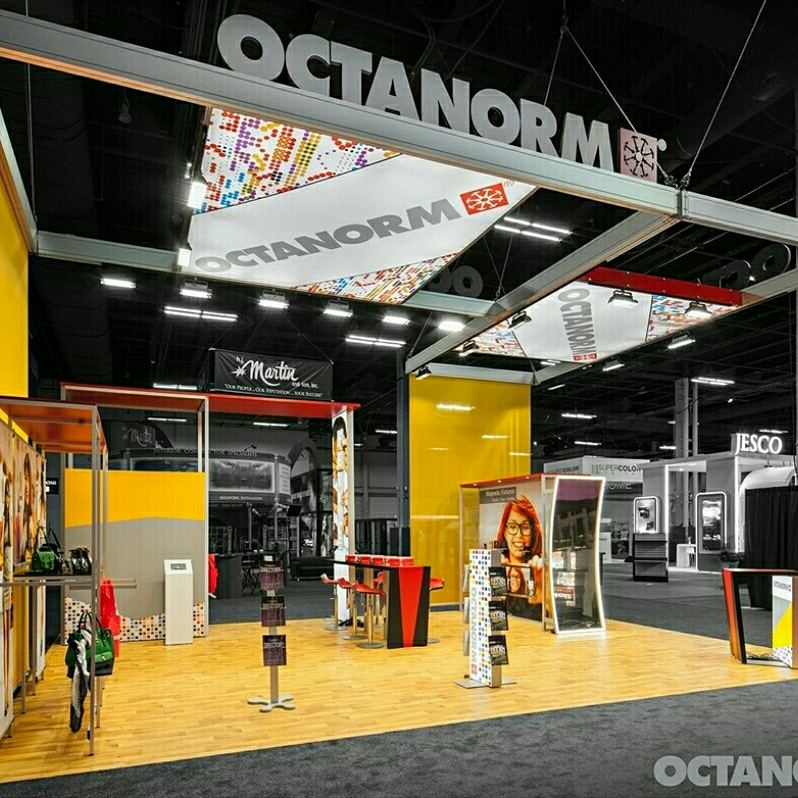FilmHubATL's tweet photo. Come see this amazing company at our #film networking event on March 5th. #OCTANORM is an aluminum system provider for building sets and event displays. Focusing on form and function, we provide a modern reusable and fully recyclable alternative to wood support systems. #ATL https://t.co/eKJu9kza67