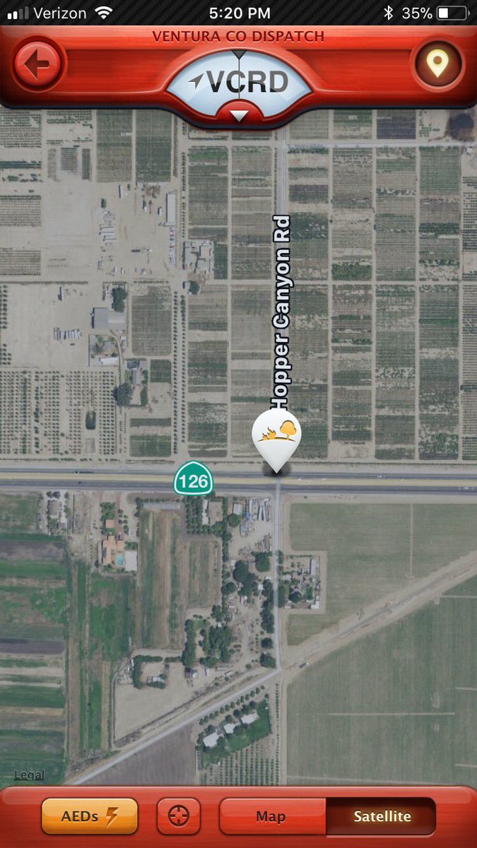VCFD_PIO's tweet photo. Map shows location of #Hopperfire. Engines 182, 342 & 328 remaining on scene @VCFD https://t.co/Y1o0Jvdmp1