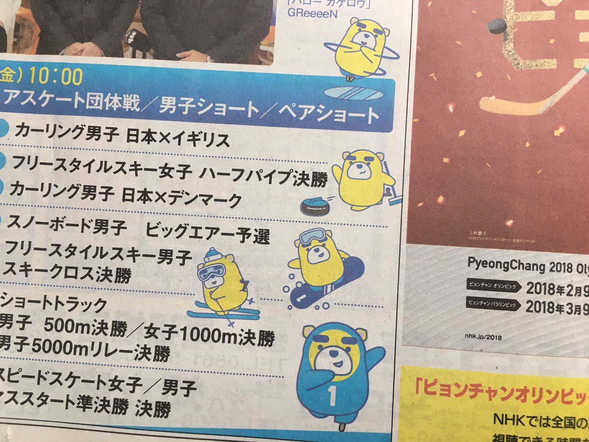 Toppy 川合登志和 On Twitter 今朝の中日新聞 名古屋の全6テレビ局の広告勢ぞろい 1 3 10 6 4 5の順番 東海テレビの新 キャラ推し細かい Cbcって最近 ころんちゃん本当に見かけないね やっぱり近々