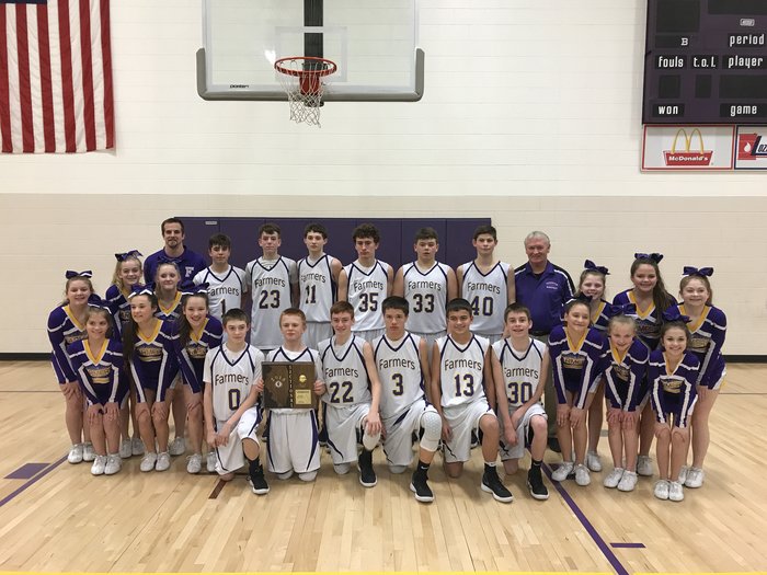 FCCUSD265's tweet photo. Congratulations 8th Grade boys basketball on a sectional championship. 38-26. #fchspride https://t.co/HORNeSZJPo