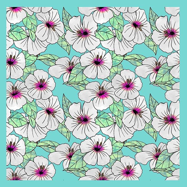 tanyadraws's tweet image. 21/100 I recoloured it and I am in love with it now 😍😍 I cant wait to start adding this pattern to my shops!! 🌺😁 .
.
.
#dailypatterns #100daysofpatterns #100daychallenge #patterns #floral #surfacepattern #designer #artist #drawing #hibiscus #pretty #… ift.tt/2BMRXBZ