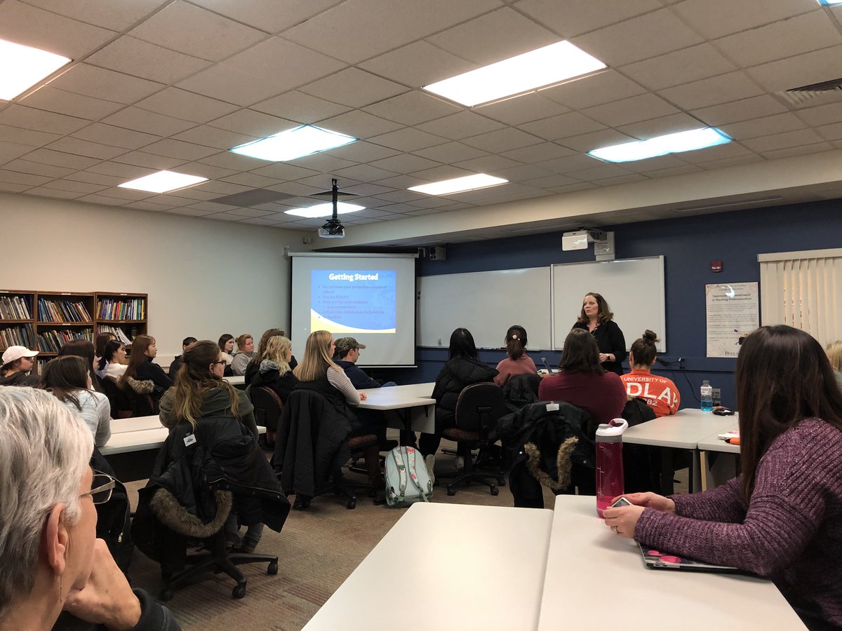 UFindlay_COE's tweet photo. Great job presenting on co-teaching @tonya_thorbahn for UFOSEA and KDP tonight. #UFWhyTeach https://t.co/tZO1sw7cSD