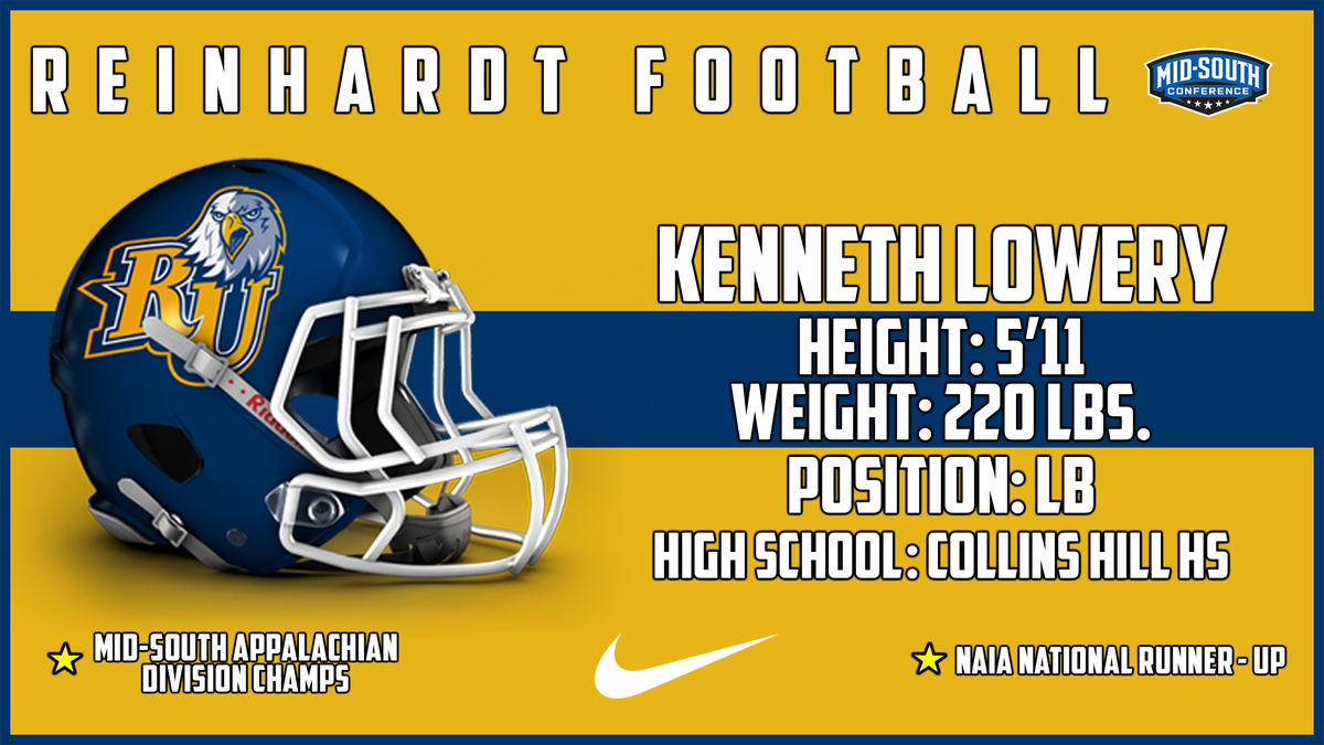 ReinhardtFB's tweet photo. Kenneth is a multi-talented LB from Collins Hill. He was named 1st team All-Region, and 2nd team All-County the last 2 yrs. He produced 201 tackles, 25 TFL, 6.5 sacks, &amp; 1 Def. TD over the past two yrs. We are excited to have him. #RUCommitted18 #PAYthePRICE #NSD18 @Coach_JMiller https://t.co/HNrVt5voQu