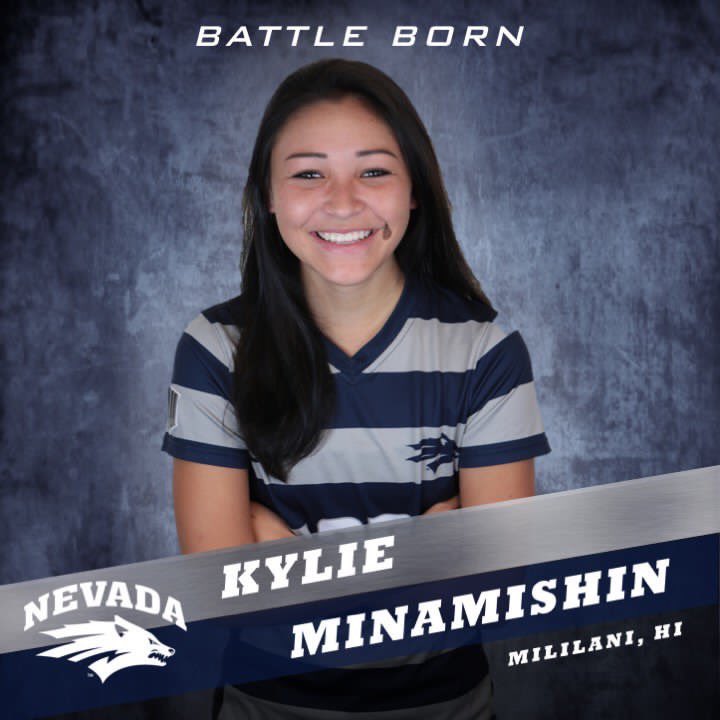 Kylie Minamishin is our newest member of the Wolf Pack! Help us give her a warm welcome to Nevada! #BattleBorn