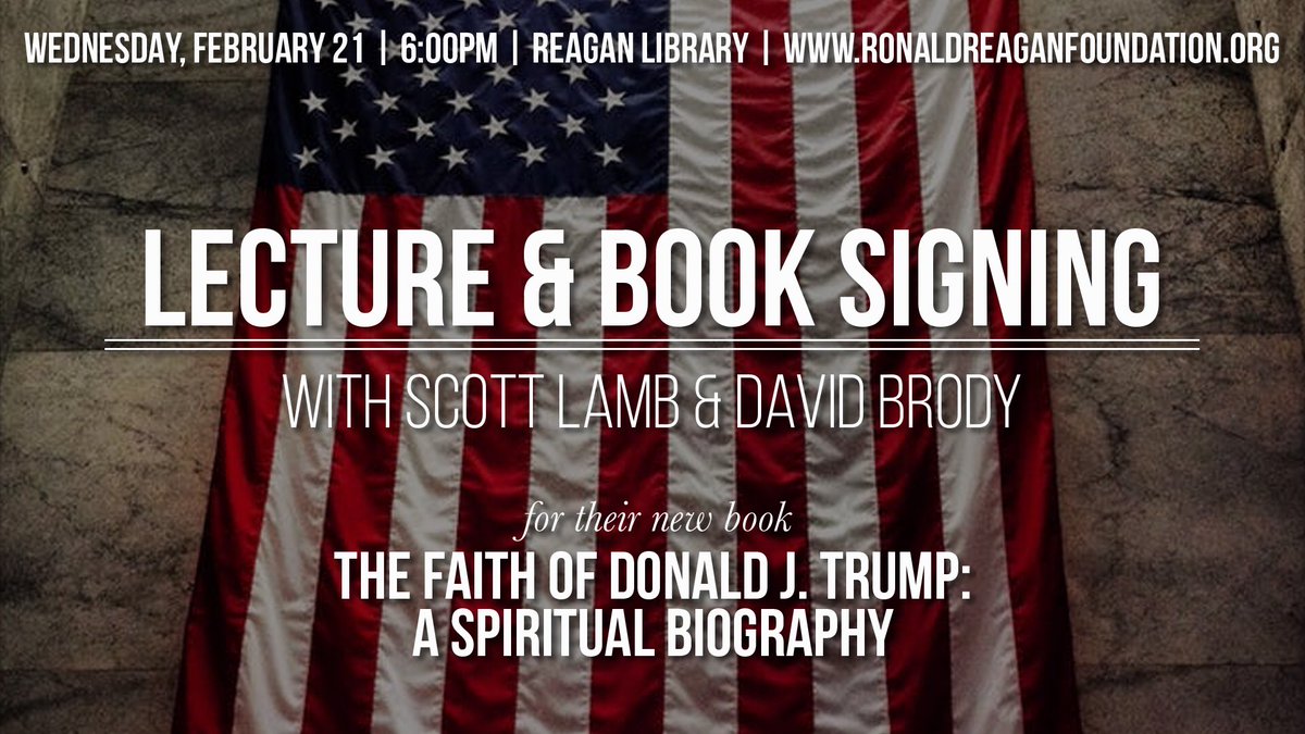 GodSpeakCCTO's tweet photo. Wednesday, February 21st join Pastor Rob at the Ronald Reagan Library for this event!!  (Wednesday Night service  2/21/18 will be cancelled) https://t.co/5REYREte0K