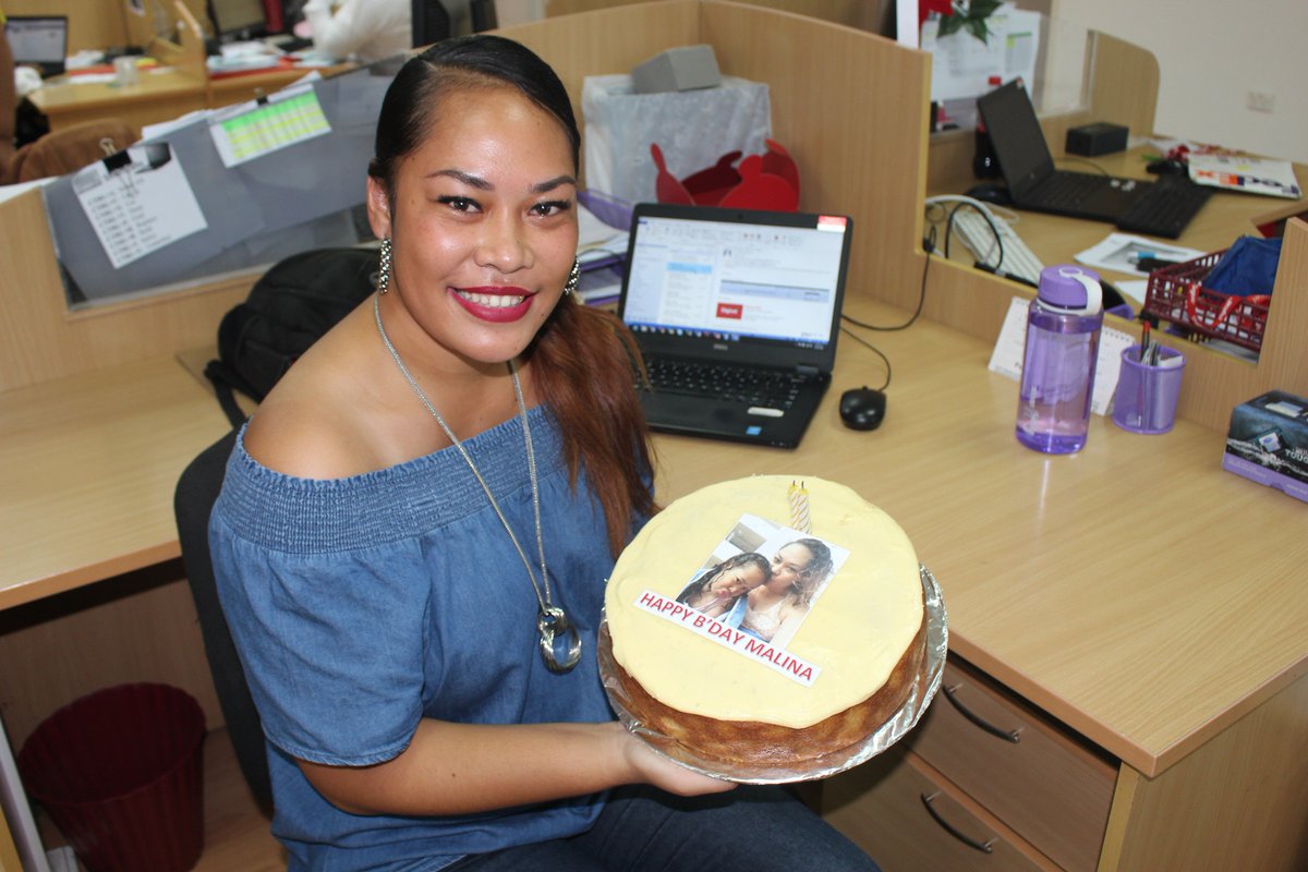 DigicelTO's tweet photo. Wishing you nothing but the best in Life Malina Pouvalu. May your special day filled with love & joy. Happy 24th Birthday. Lots of love from your #DigiFam.
#DigicelTonga #DigicelFamily #Happy24thBday https://t.co/3HZmkWA0II
