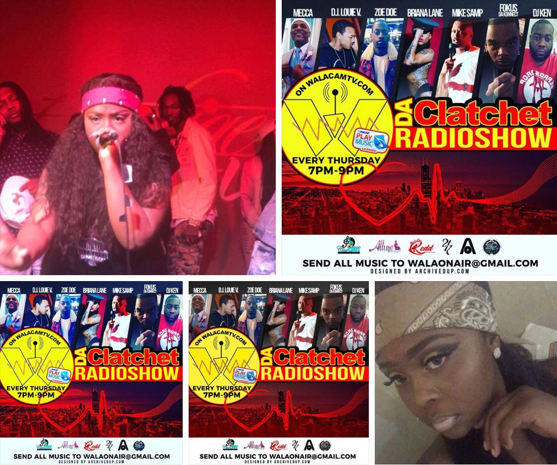 SPAZZ AKA ARMONY KAY <a href="/WALACAMTWEET/">@WALACAM</a> @TvWalacam #DACLATCHETSHOW STREAM IN