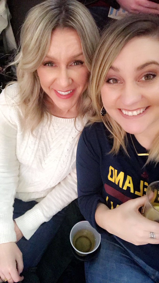 Cavs game + girls night! 🏀💛 #LetsGoCavs #TheLand #CLE <a href="/cavs/">Cleveland Cavaliers</a> @TweetQTV <a href="/KatPaulic/">KatPaulic</a>