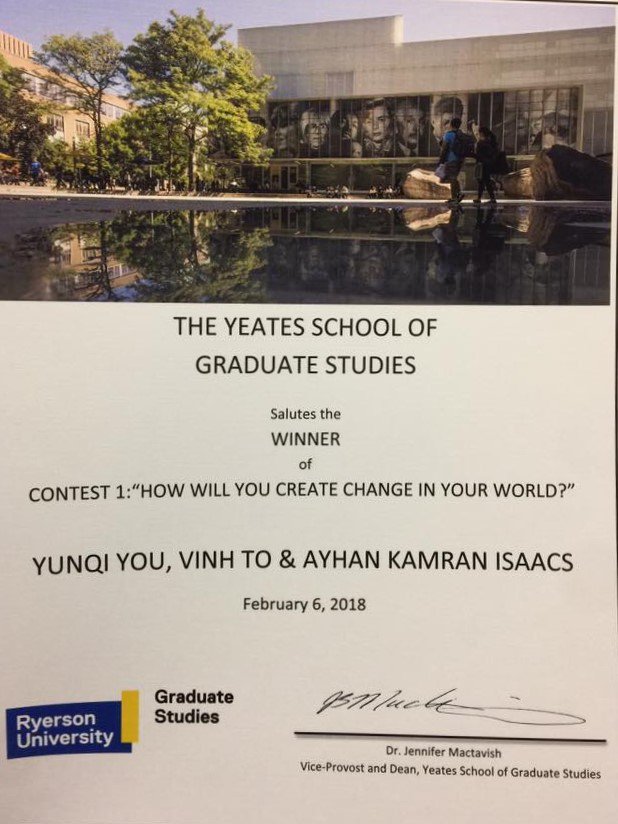 minx1961's tweet photo. @yorkuniversity @YorkUYUELI #international #graduate #student #VinhTo🇻🇳 wins #Yeates School of Graduate Studies #Award "How will you create change in your world?" @RyersonU #StudyinCanada🇨🇦 #LearnAbroad #abc2phd 🍁@Innovate_RU #socialchange https://t.co/FmRID4vSuA
